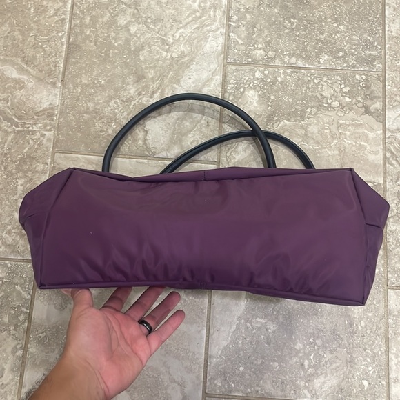 Samsonite Jordyn Laptop Tote Bag‎ Briefcase Purple Black Padded Laptop Pocket - Picture 5 of 15